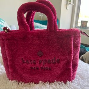Kate Spade Ella Faux Fur Crossbody Tote Bag - NWOT
